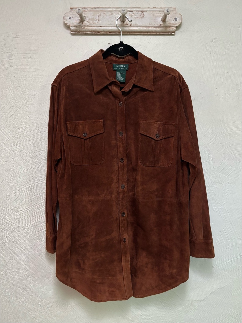 Vintage Ralph Lauren Suede Shirt Jacket